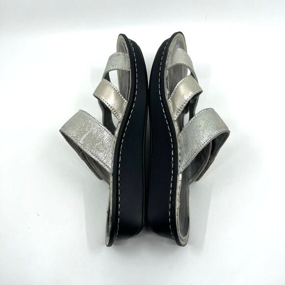 Alegria Victoriah Ivory Sheen Women's Sandals 6 US - Picture 8 of 10